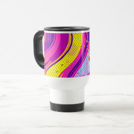 Abstract Pink Yellow Pop Art Pattern  Resemugg