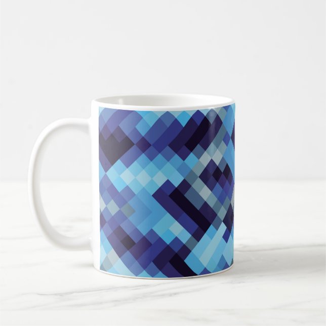  abstract pixel pattern background pixel,abstract, kaffemugg (Vänster)