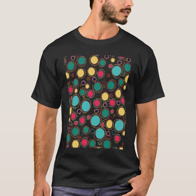 Abstract Polka Dots International Dot Day T Shirt (Framsida)