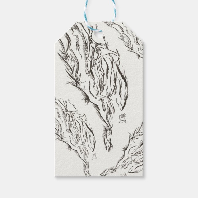 abstract presentetikett (Framsidan)