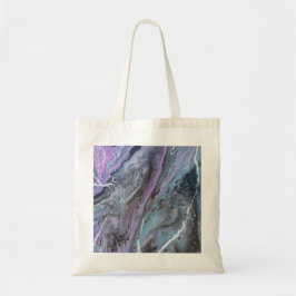 Abstract Purple & Teal Flow Tygkasse