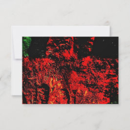 Abstract red texture invitation,Unique darkness  Inbjudningar