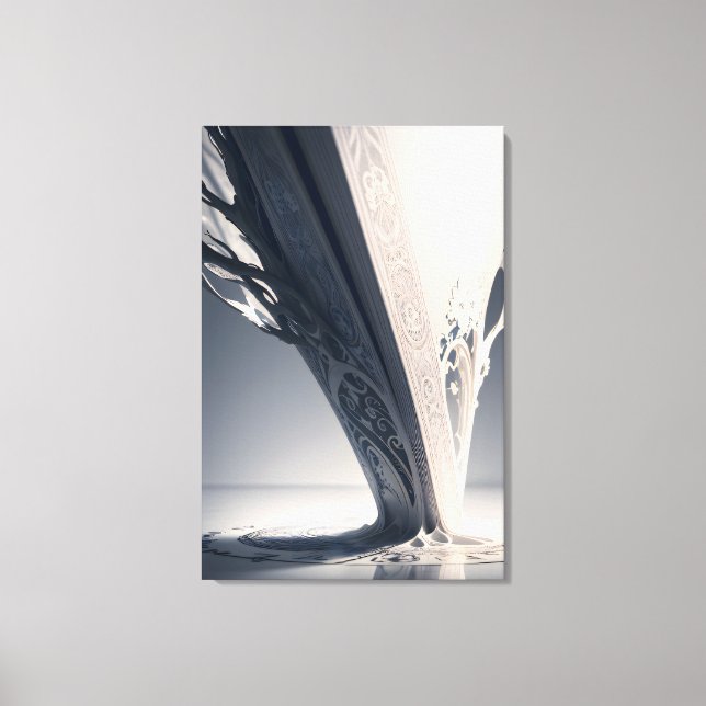 Abstract Relic in the Soil Canvastryck (Framsida)