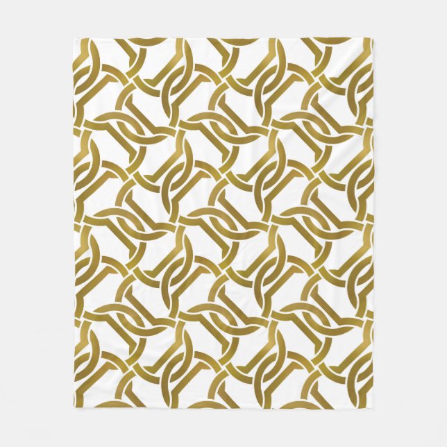 Abstract repeatable background of golden twisted s fleecefilt (Framsidan)