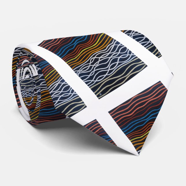 Abstract Seafront Painting by Alfred Fox Slips (Rullad)