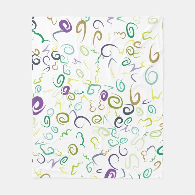 Abstract seamless pattern handmadeabstract, art, b fleecefilt (Framsidan)