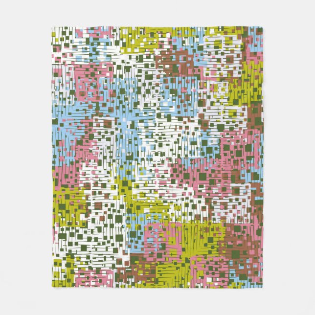 Abstract seamless pattern. Paints of the spring la Fleecefilt (Framsidan)