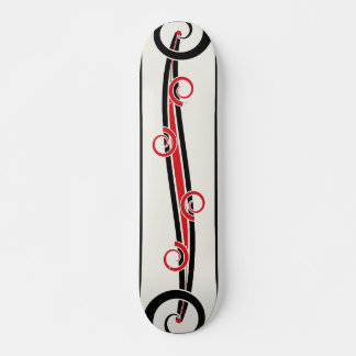 Abstract Serpentine Flow Mini Skateboard Bräda 18,5 Cm