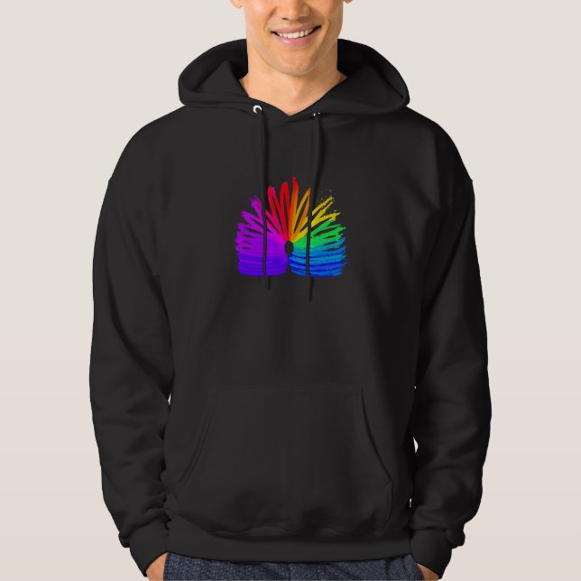 Abstract Slinky Retro Slinky Slinky Manipulation Hoodie (Framsida)