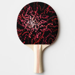 Abstract Splatter Dots Of Pinks And Reds Pattern Pingisracket