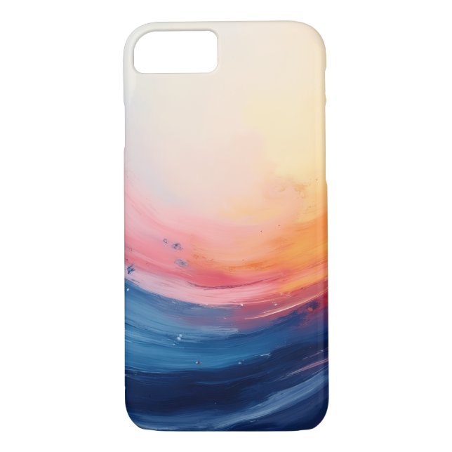 Abstract Swirl of Warmth and Depth Case-Mate iPhone Skal (Baksida)