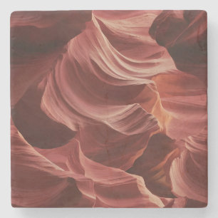 Abstract Swirling Mönstret för Antelope Canyon Stenunderlägg