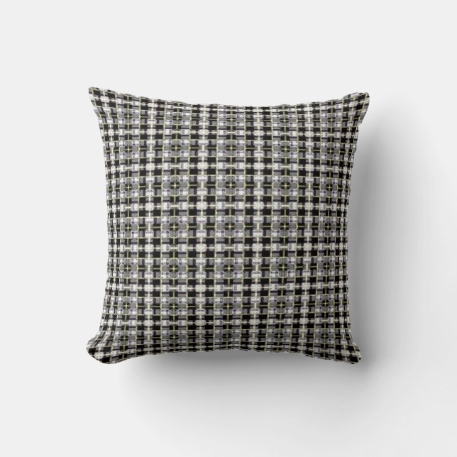 abstract texture, colorful checkered pattern, simp kudde (Framsida)