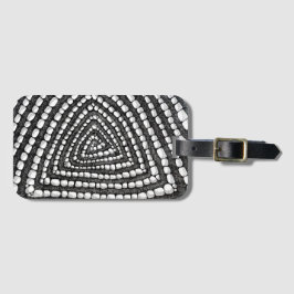 Abstract Triangle Detailed Pen and Ink Shapes  Bagagebricka