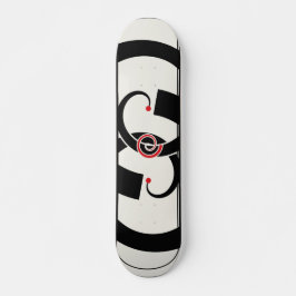 Abstract Twin Knot Mini Skateboard Bräda 18,5 Cm