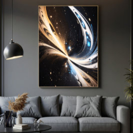 Abstract Universe Canvastryck
