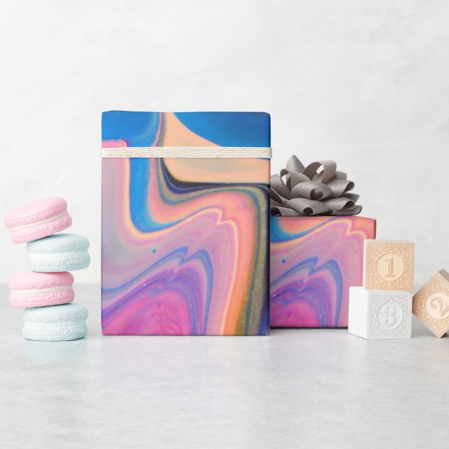 Abstract Wraps 6 Presentpapper (Baby Shower)