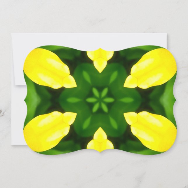 ABSTRACT YELLOW AND GREEN DRAWING. SAMER BRASIL. 3 INBJUDNINGAR (Framsida)