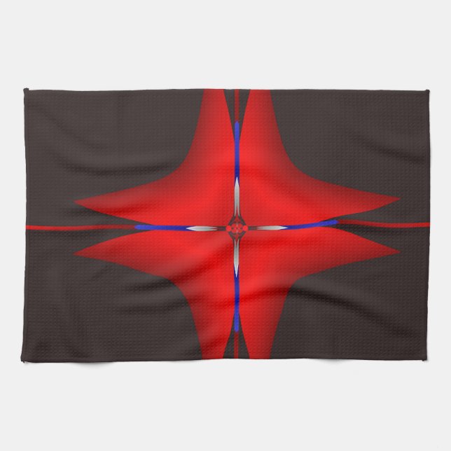 Abstractapax A 11_2014, abstrakt konst Kökshandduk (Horisontell)