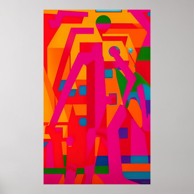 Abstracted Progress Poster (Framsidan)