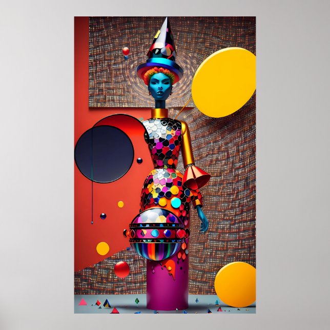 Abstraction of the Astro-Witch Poster (Framsidan)