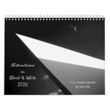"Abstractions in Black & White" 2026-kalender