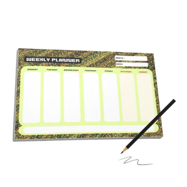 Abstraherad målad bakgrund anteckningsblock (Skapare uppladdad)