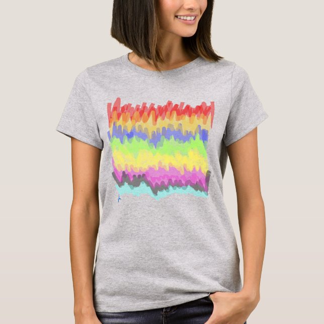 Abstrakt5 T Shirt (Framsida)