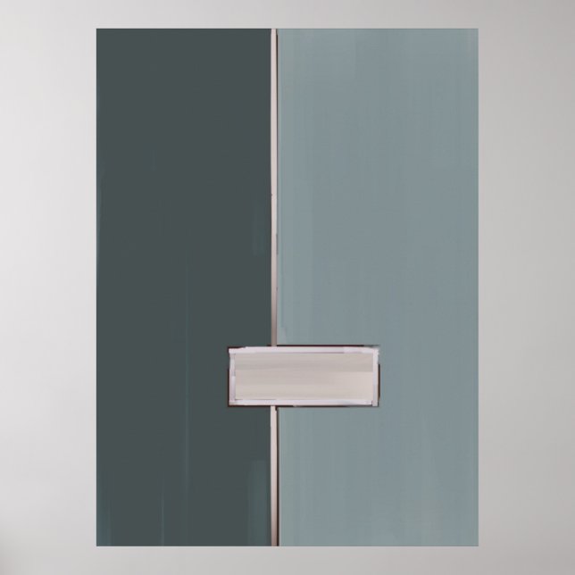 Abstrakt 002 Art-utskrift Poster (Framsidan)