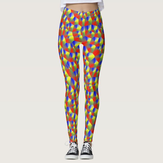 Abstrakt 011116(2) leggings (Framsida)