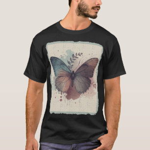 Abstrakt 01 för fjäril t shirt