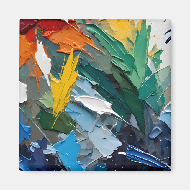 Abstrakt 01 magnet (Framsidan)