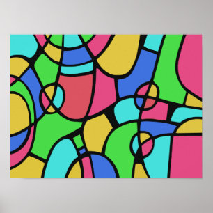 Abstrakt 02 poster