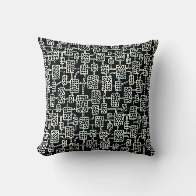 Abstrakt 041113 - Abstrakt Struktur 01 Kudde (Framsida)