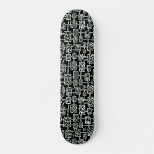 Abstrakt 041113 - Abstrakt Struktur 01 Skateboard Bräda 19,5 Cm