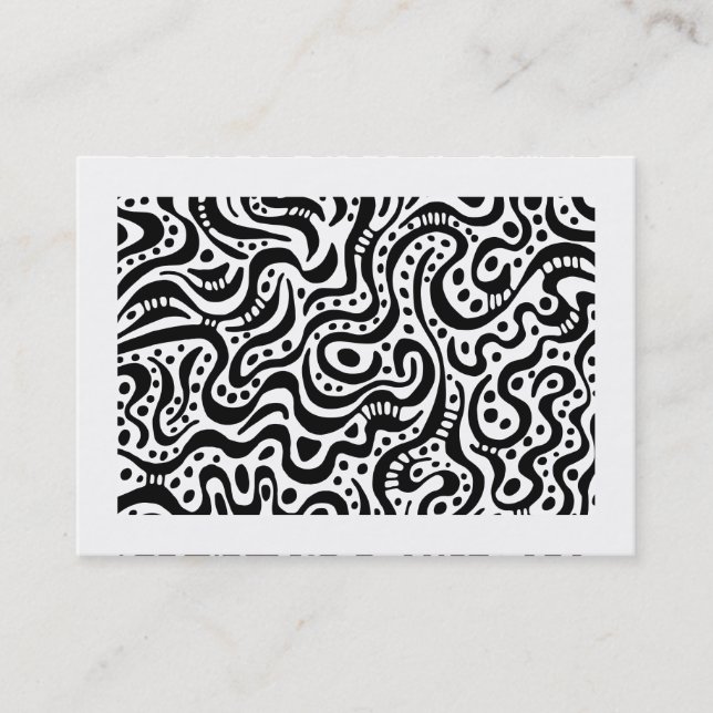 Abstrakt 041211 (lånad) visitkort (Framsida)