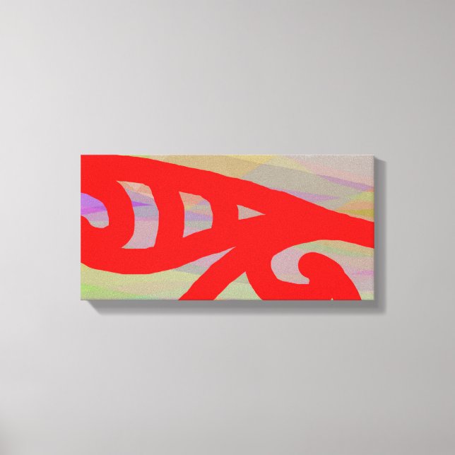 Abstrakt 10 canvastryck (Framsida)