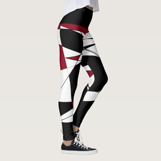 Abstrakt 10 leggings (Höger)