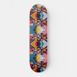 ABSTRAKT 10 MINI SKATEBOARD BRÄDA 18,5 CM