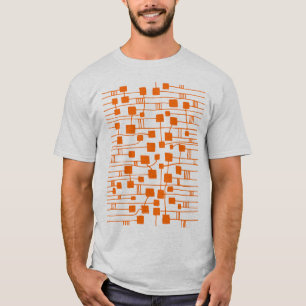 Abstrakt 111211 - Orange Tee Shirt