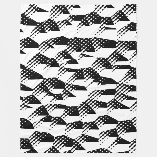 Abstrakt 121116(02) fleecefilt (Framsidan)