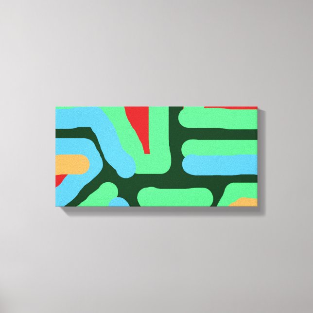 Abstrakt 12 canvastryck (Framsida)