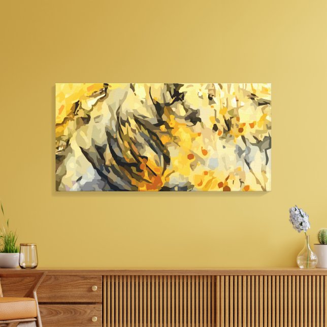 Abstrakt 14134 canvastryck (Insitu (Vardagsrum))