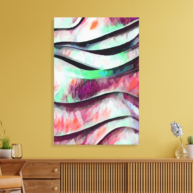 Abstrakt 14219 canvastryck (Insitu (Vardagsrum))