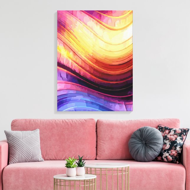 Abstrakt 14321 canvastryck (Insitu (Vardagsrum))