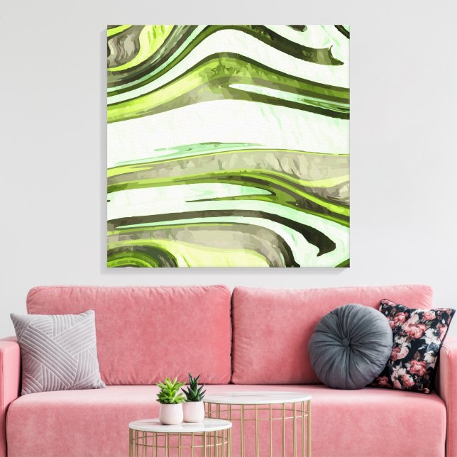 Abstrakt 14466 canvastryck (Insitu (Vardagsrum))