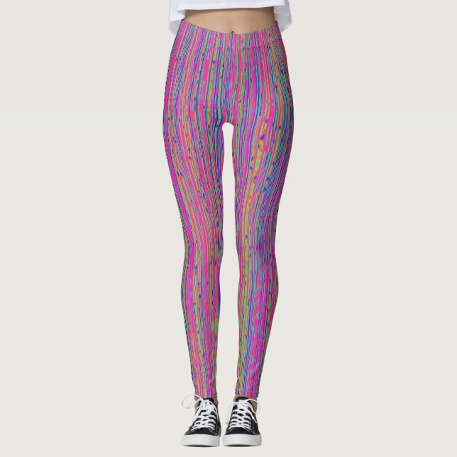 Abstrakt 151116(03) leggings (Framsida)