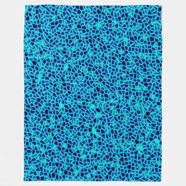 Abstrakt 161116(04) fleecefilt (Framsidan)