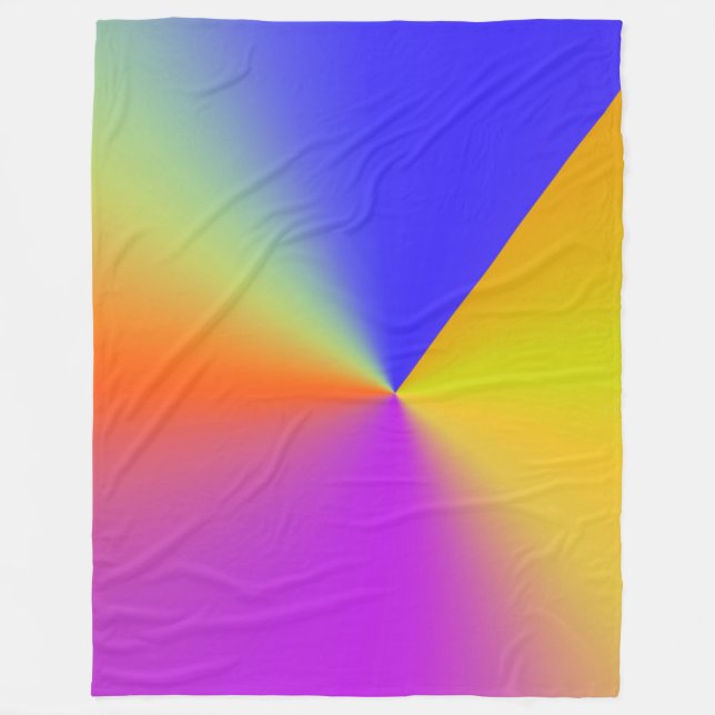 Abstrakt 161116(07) fleecefilt (Framsidan)