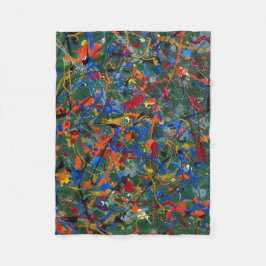 Abstrakt 17 fleecefilt